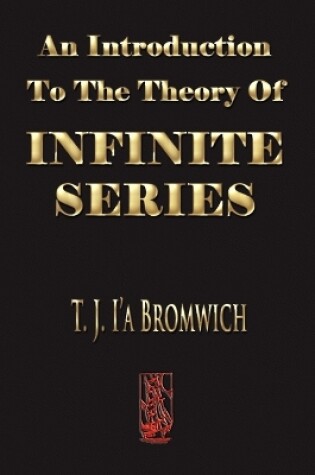 Cover of An Introduction To The Theory Of Infinite Series