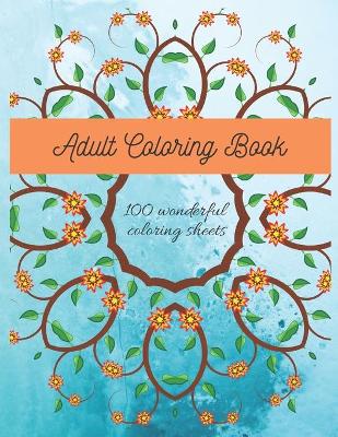 Book cover for Adult Coloring Book