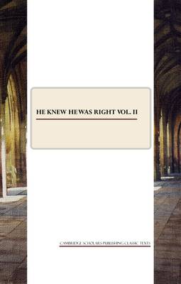 Book cover for He Knew He Was Right vol. II