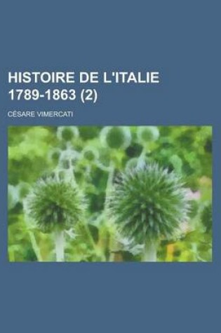 Cover of Histoire de L'Italie 1789-1863 (2)