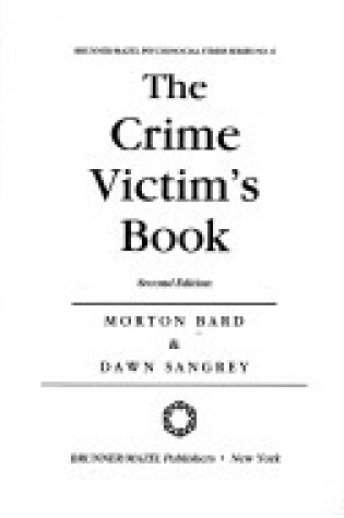 Cover of Crime Victim's Book