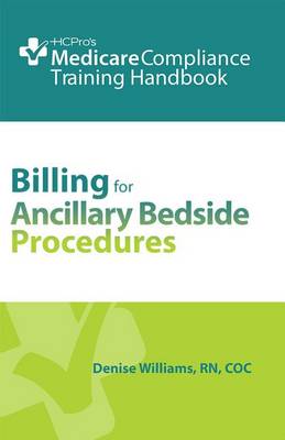 Book cover for Billing for Ancillary Bedside Procedures Training Handbook