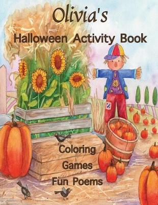 Book cover for Olivia's Halloween Activity Book