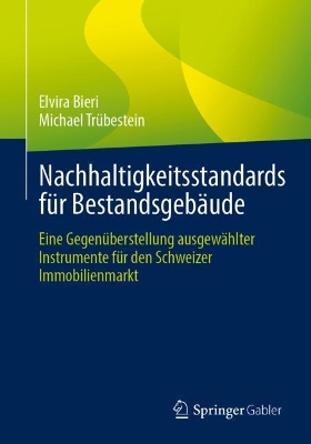 Book cover for Nachhaltigkeitsstandards für Bestandsgebäude