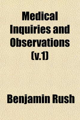 Book cover for Medical Inquiries and Observations (V.1)