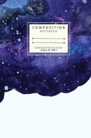 Cover of Quad ruled College ruled Composition notebook