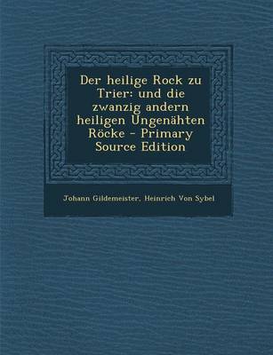 Book cover for Der Heilige Rock Zu Trier