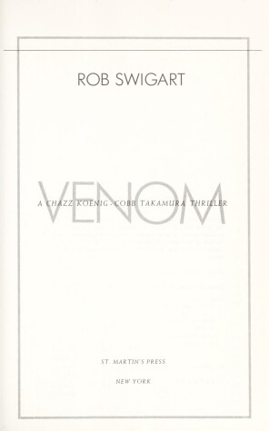 Book cover for Venom
