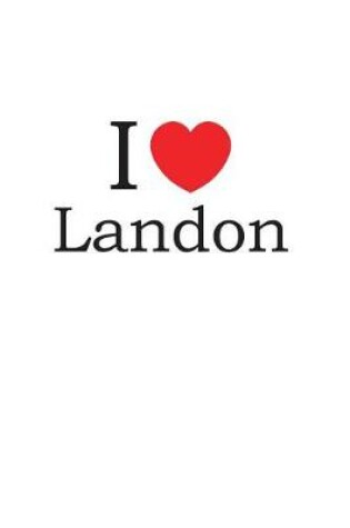 Cover of I Love Landon