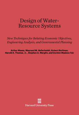 Book cover for Design of Water-Resource Systems