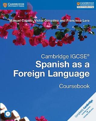 Book cover for Cambridge IGCSE (R) Spanish as a Foreign Language Coursebook with Audio CD