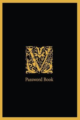 Book cover for V password book
