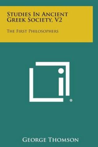 Cover of Studies in Ancient Greek Society, V2
