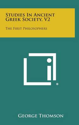 Book cover for Studies in Ancient Greek Society, V2
