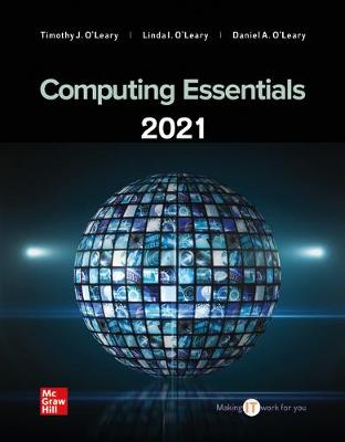 Book cover for Loose Leaf for Computing Essentials 2021