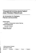 Cover of Transportation Investment and Pricing Principles