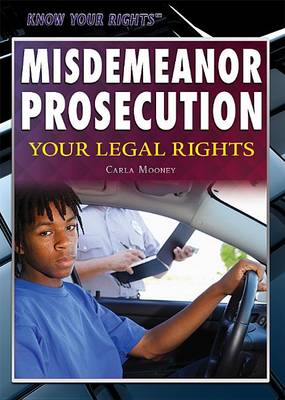 Book cover for Misdemeanor Prosecution: Your Legal Rights