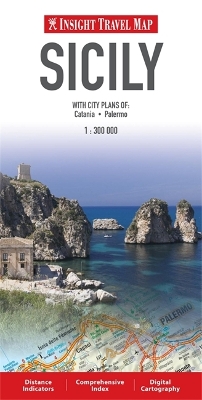 Book cover for Insight Travel Map: Sicily