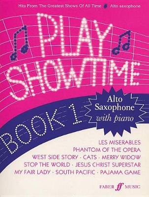 Cover of Play Showtime for Alto Saxophone, Bk 1