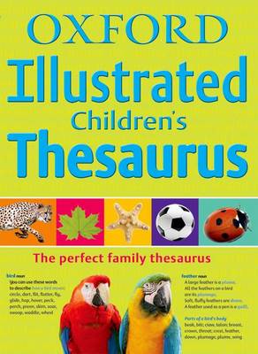 Book cover for Oxford Illustrated Children's Thesaurus