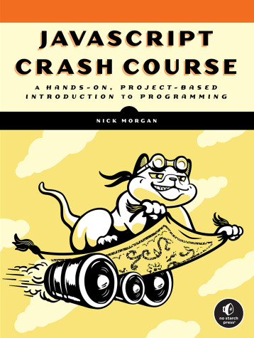 Book cover for JavaScript Crash Course