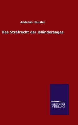 Book cover for Das Strafrecht der Isländersagas