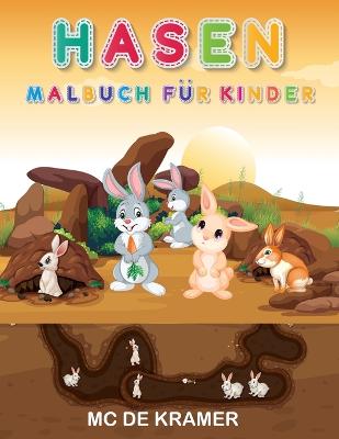 Cover of Hasen Malbuch für Kinder