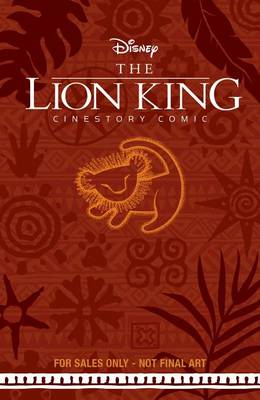 Book cover for Disney's the Lion King Cinestory Comic