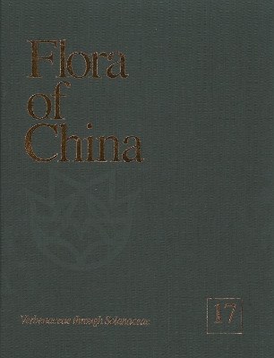 Book cover for Flora of China, Volume 17 – Verbenaceae through Solanaceae