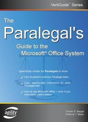 Book cover for The Paralegal's Guide to the Microsoft Office System