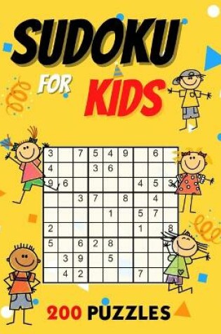 Cover of Sudoku for Kids 200 Puzzles