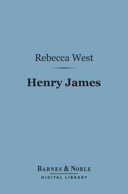 Cover of Henry James (Barnes & Noble Digital Library)