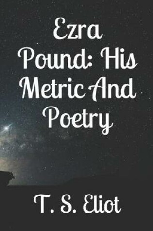 Cover of Ezra Pound