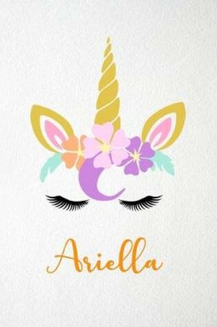 Cover of Ariella A5 Lined Notebook 110 Pages