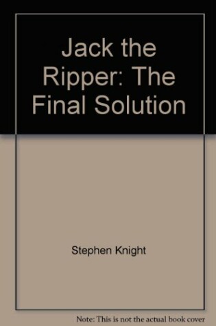 Cover of Jack the Ripper