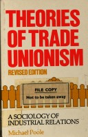 Cover of Theories of Trade Unionism