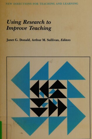 Cover of Using Research Improve Teaching 23