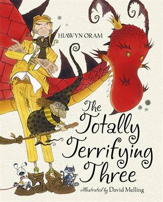 Book cover for The Totally Terrifying Three