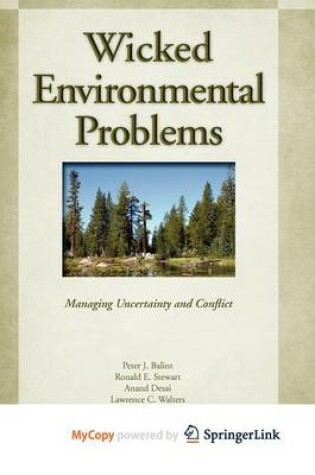 Cover of Wicked Environmental Problems