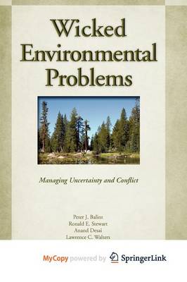 Book cover for Wicked Environmental Problems