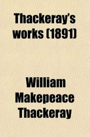 Cover of Thackeray's Works (Volume 2)