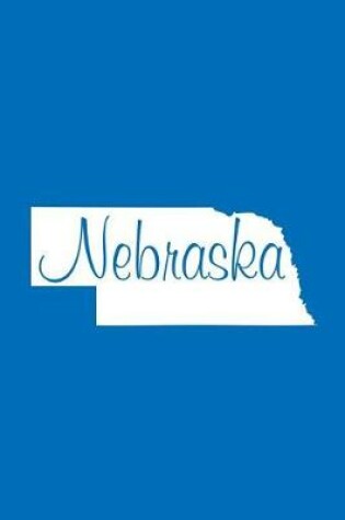 Cover of Nebraska - Cobalt Blue Lined Notebook with Margins