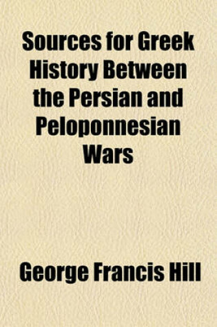 Cover of Sources for Greek History Between the Persian and Peloponnesian Wars