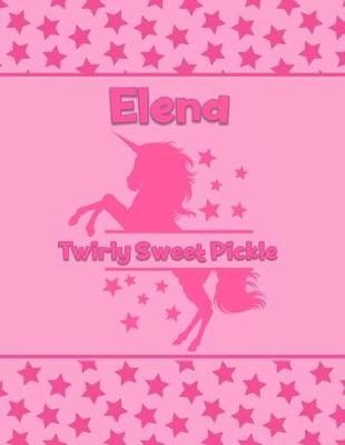 Book cover for Elena Twirly Sweet Pickle