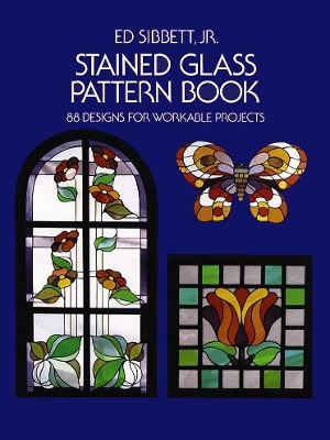 Book cover for Stained Glass Pattern Book