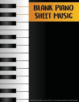 Cover of Blank Piano Sheet Music