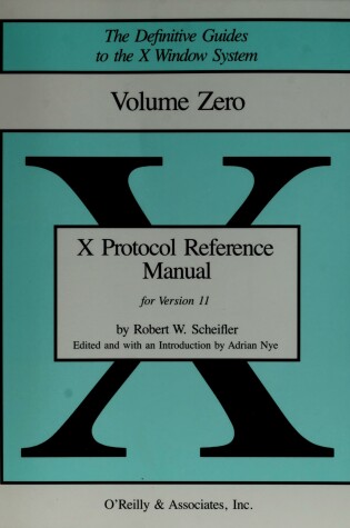 Cover of X Protocol Reference Manual