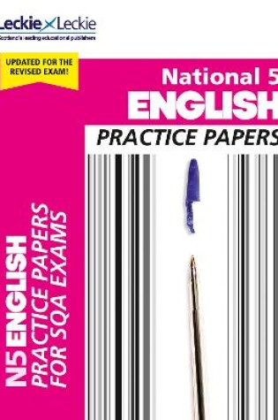 Cover of National 5 English Practice Papers