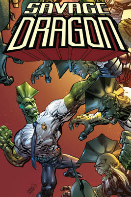 Book cover for Savage Dragon: Dragon War
