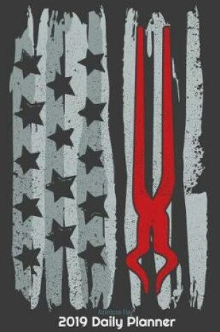 Cover of 2019 Daily Planner American Flag